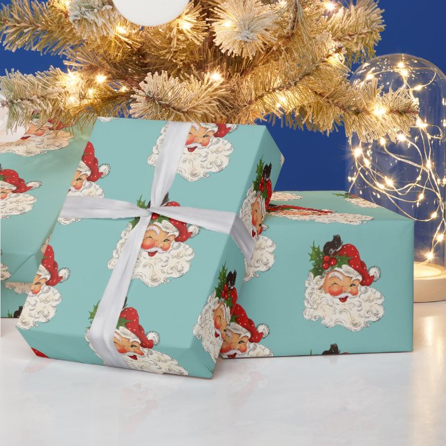 Santa Nr. 5 Geschenkpapier (Feiertage)