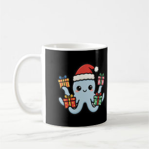Santa-Oktopus-Weihnachten Kaffeetasse