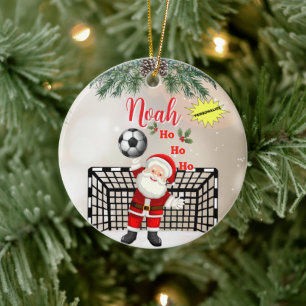 Santa Ornament