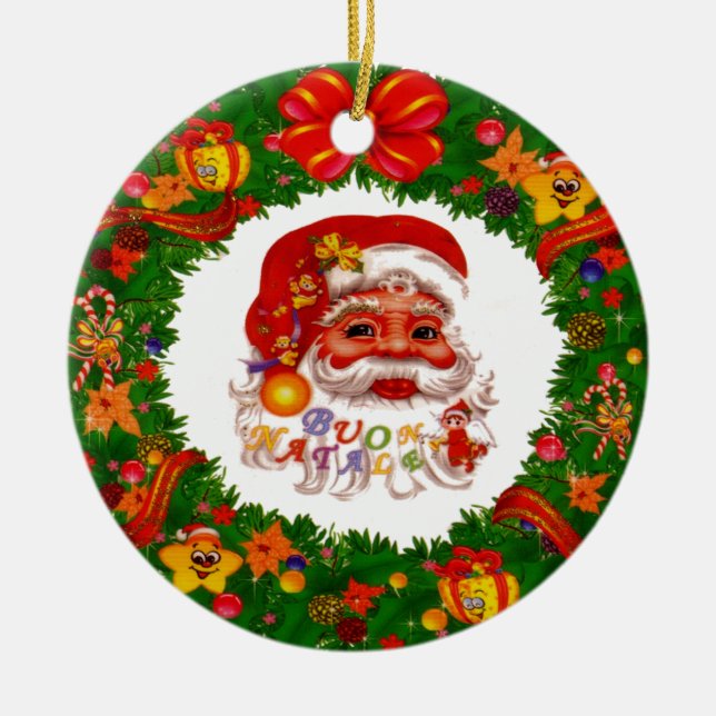 Santa Ornament (Vorne)