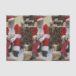 Santa Paare Seidenpapier