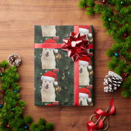 Santa Paws - Crystal the Husky Wrapping Paper Roll Geschenkpapier