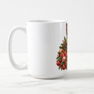 Santa Paws Deutscher Schäferhund Weihnachtstasse Kaffeetasse