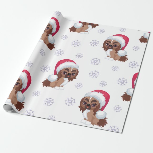 Santa Paws Geschenkpapier (Ungerollt)