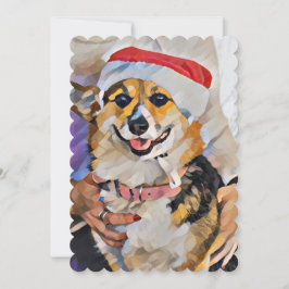Santa Paws kommt in die Stadt Einladung