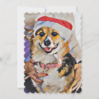 Santa Paws kommt in die Stadt Einladung