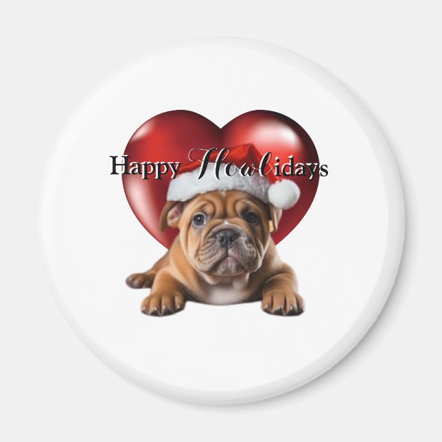 Santa Paws Magnet (Vorne)