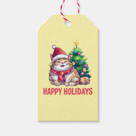 Santa Paws Says Happy Holidays Geschenkanhänger