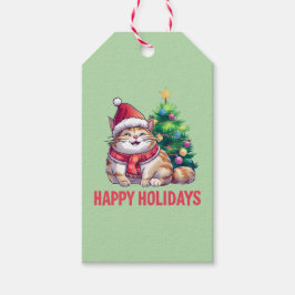Santa Paws Says Happy Holidays Geschenkanhänger