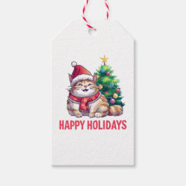 Santa Paws Says Happy Holidays Geschenkanhänger