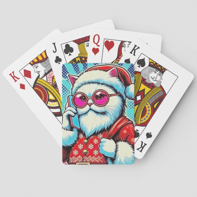 Santa Paws Spielkarten (Rückseite)