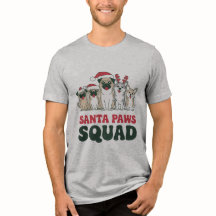 Santa Paws Squad T-Shirt