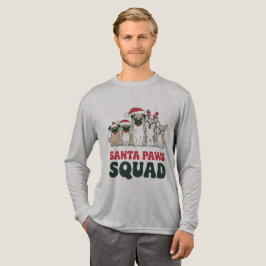 Santa Paws Squad T-Shirt Tri-Blend Shirt