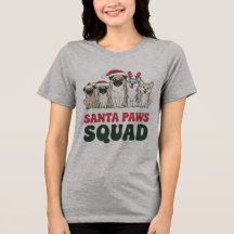 Santa Paws Squad T-Shirt