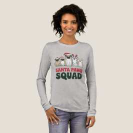 Santa Paws Squad T-Shirt Tri-Blend Shirt