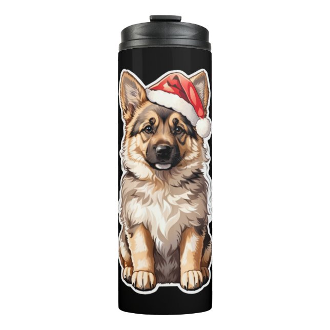 Santa Pawster Thermosbecher (Vorderseite)