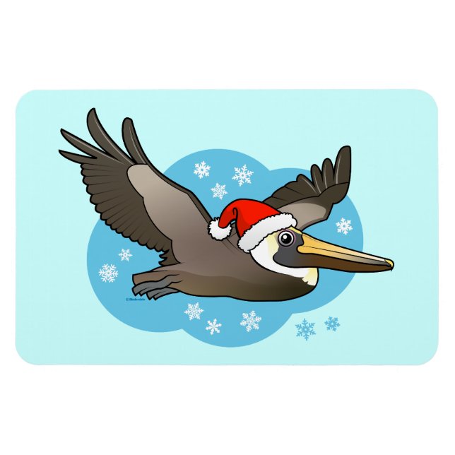 Santa Peli Magnet (Horizontal)
