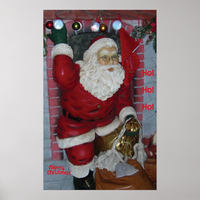 Santa Poster (Vorne)