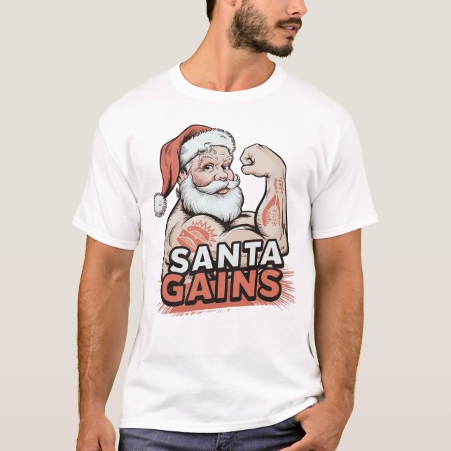 Santa Power T-Shirt (Vorderseite)