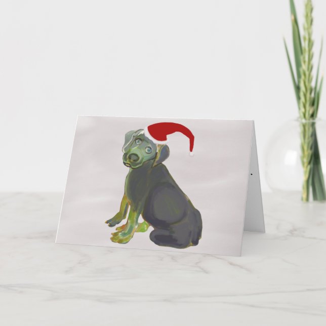 Santa Puppy Weihnachten (Vorderseite)