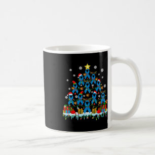 Santa Reindeer Elf Diabetes Awareness Ribbons Chri Kaffeetasse