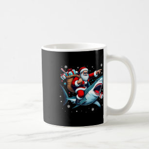Santa Riding Hai Weihnachten Pajama Niedlich Ocean Kaffeetasse