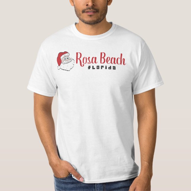 Santa Rosa Beach Florida (Santa Claus) T - Shirt (Vorderseite)