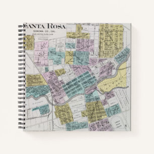 Santa Rosa, Kalifornien 5 Notizbuch