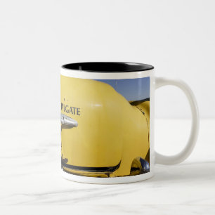 Santa Rosa, New Mexiko, Vereinigte Staaten. Altes Zweifarbige Tasse