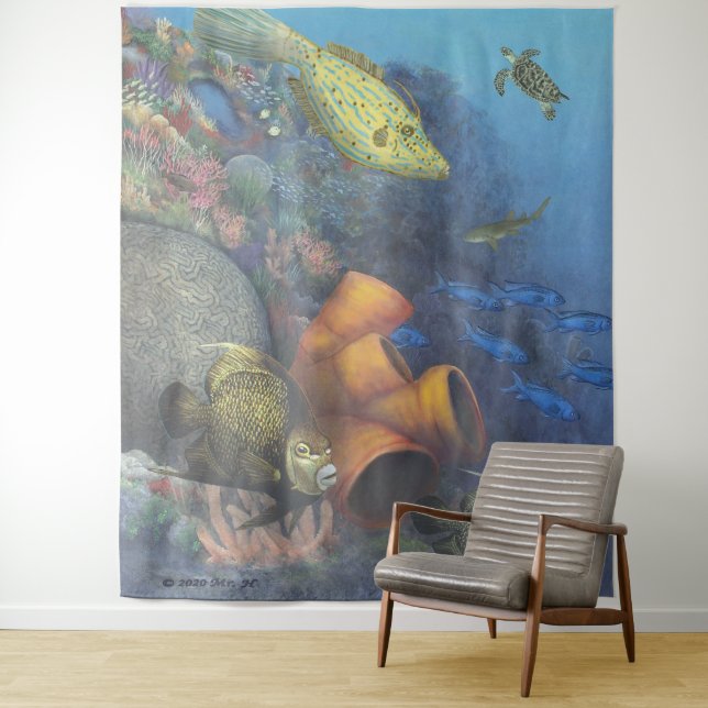 Santa Rosa Wall 2 Kunstwerke Wandteppich (Beispiel)