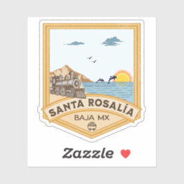 Santa Rosalia Baja California Sur Mexiko Aufkleber