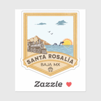 Santa Rosalia Baja California Sur Mexiko Aufkleber