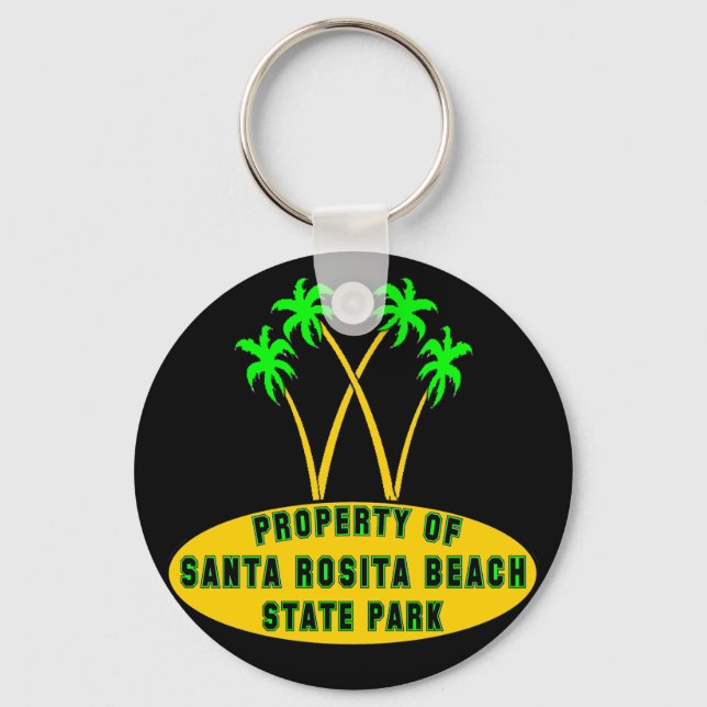 Santa Rosita Beach Staat Park Schlüsselanhänger (Vorderseite)
