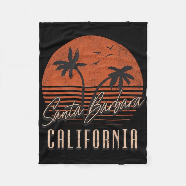 Santa Rra _3  Fleecedecke (Vorderseite)