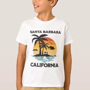 Santa Rra Kalifornien Beachsurf Sommerurlaub Vin T-Shirt