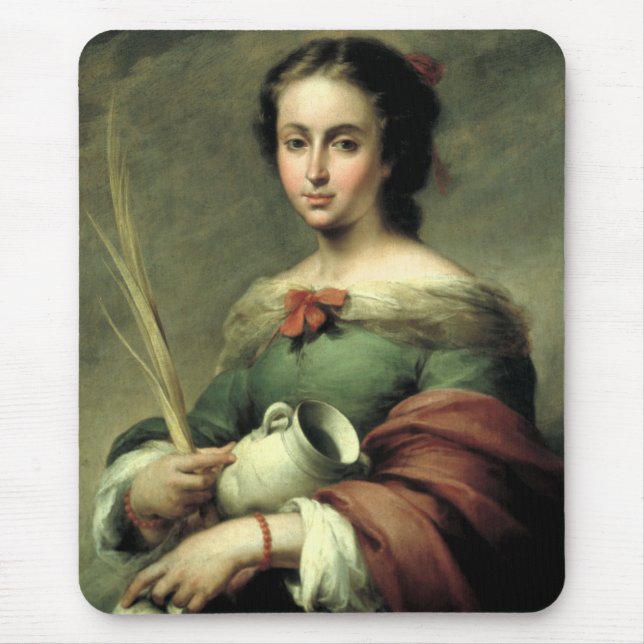 Santa Rufina Mousepad (Vorne)