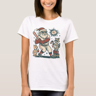 Santa’s 67 Weihnachts-Baseball-Meme T-Shirt