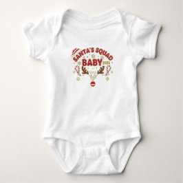 Santa’s Squad – Baby 2025 | Cute Christmas Baby Baby Strampler
