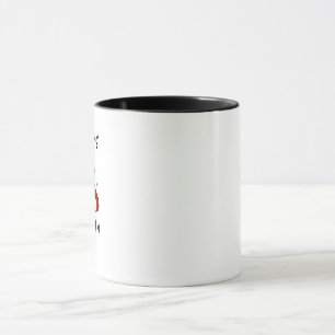 Santa sagt sechs sieben 6 7 Lustiger Brainrot Weih Tasse