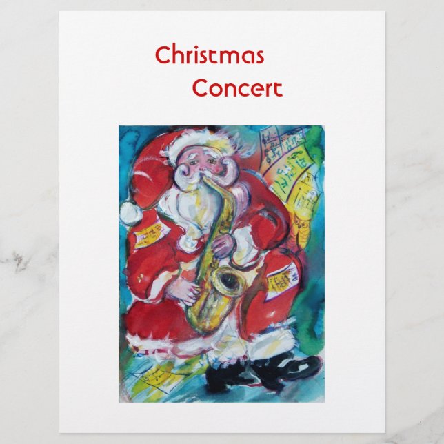 SANTA & SAX FLYER (Vorne)