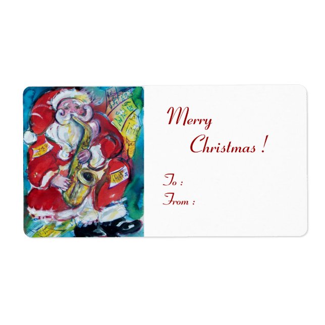 SANTA & SAX, MUSICAL CHRISTMAS PARTY White (Vorne)