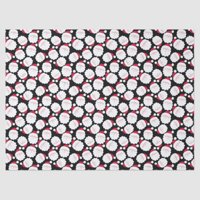 Santa Seidenpapier (Vorderseite)