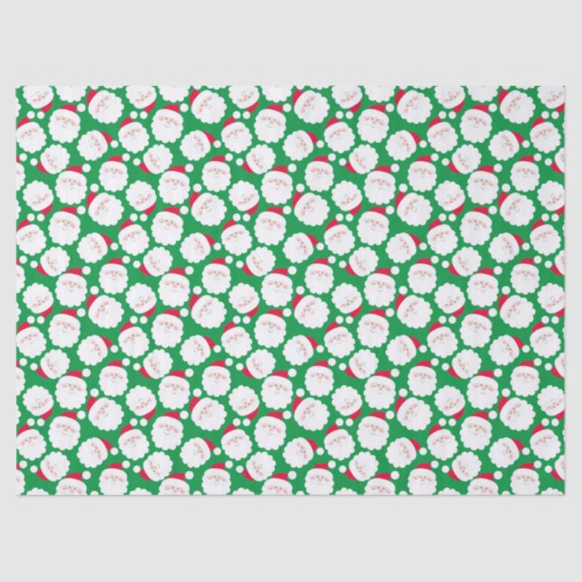 Santa Seidenpapier (Vorderseite)