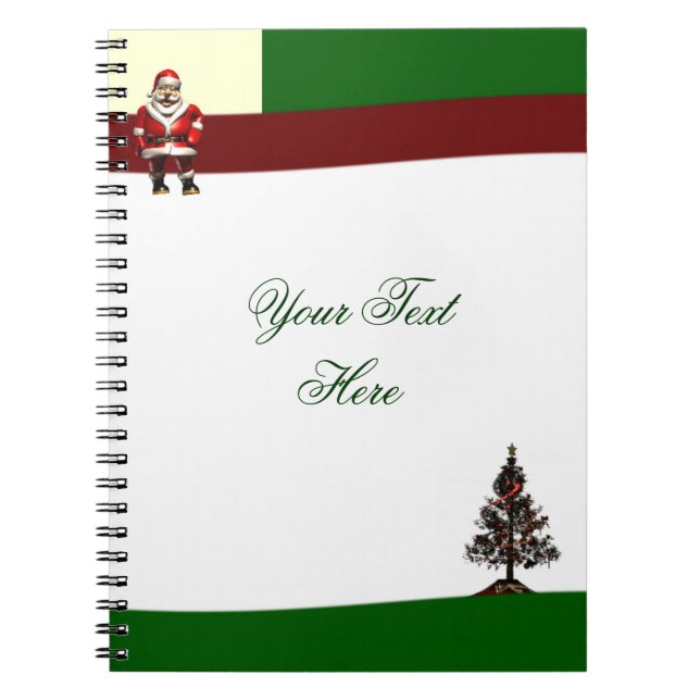 Santa Service Notebook Notizblock (Vorderseite)