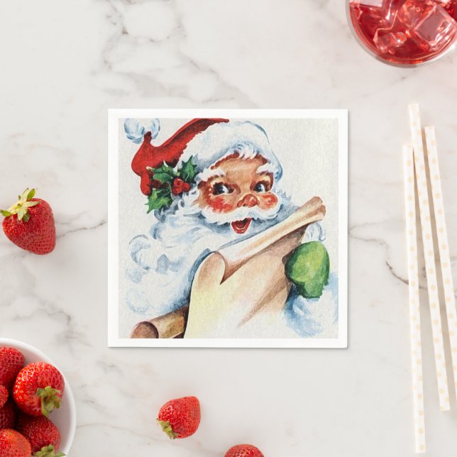 Santa Serviette (Beispiel)