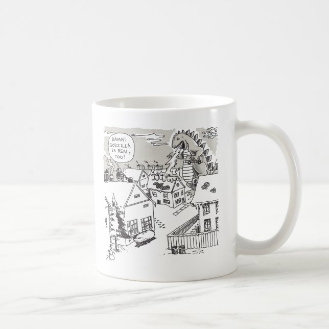 Santa Shock links Tasse (Rechts)