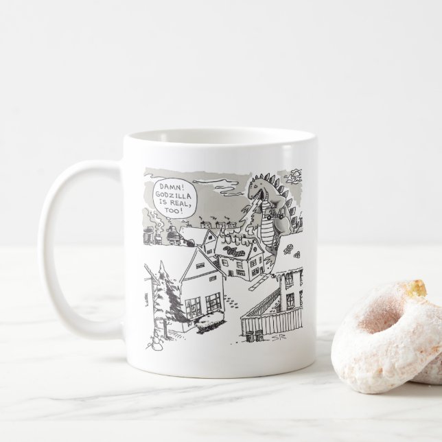 Santa Shock Tasse (Mit Donut)