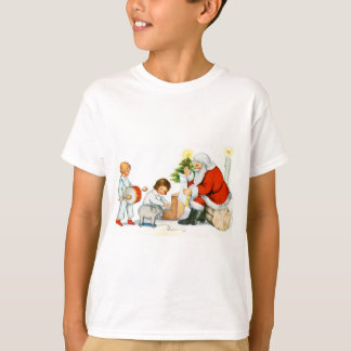 Santa singt ein festliches Weihnachtslied T-Shirt