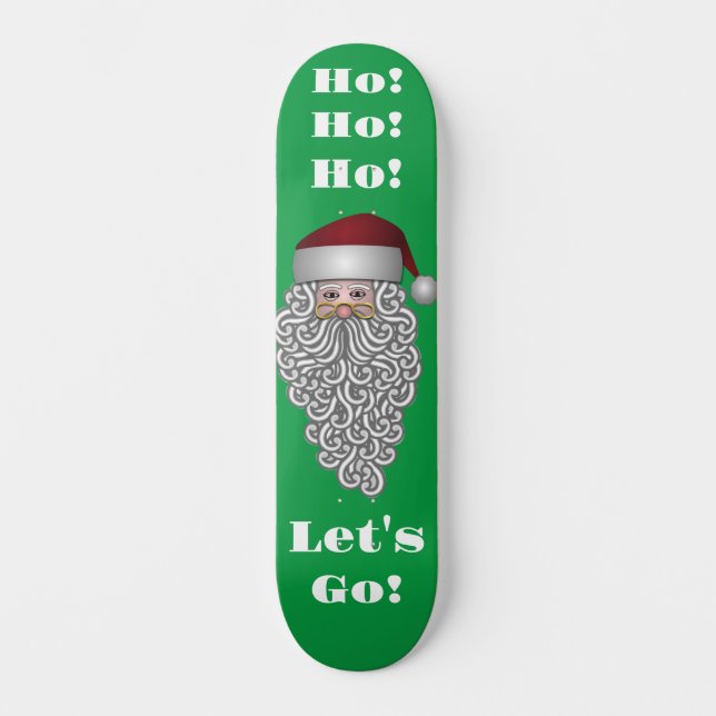 Santa Skateboard (Vorderseite)