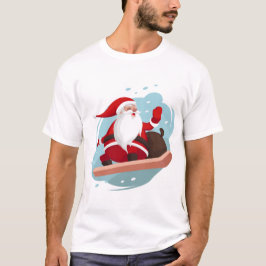 Santa Skaten T-Shirt